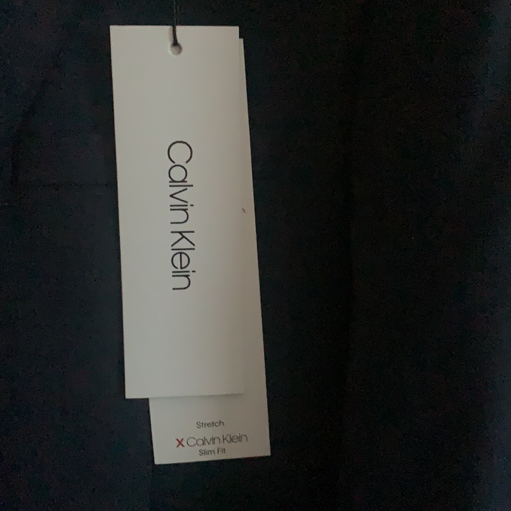 Calvin Klein Designer Suit For Business Wear Or Evening Wear . Stretch Material. View 2